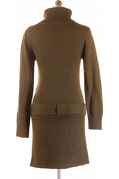  Šaty Pletené Khaki Melrose Vel.  36