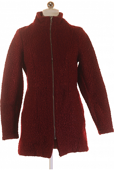 Esmara Dámský Kabát Vínový Vel. S