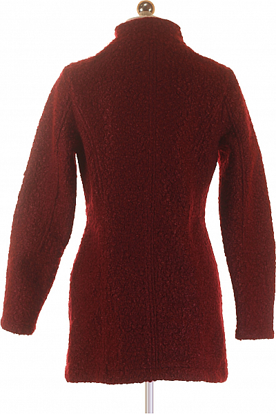Esmara Dámský Kabát Vínový Vel. S