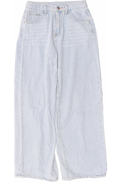 Shein Bootcut Dámské Džíny Modré Second Hand Vel. M