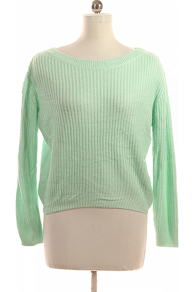 Shein Dámský Pulovr Zelený Second Hand Vel. M