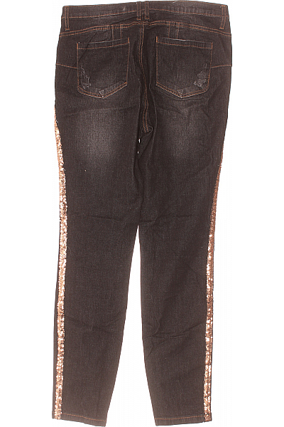 Boyfriend Dámské Džíny Černé Vel.  42