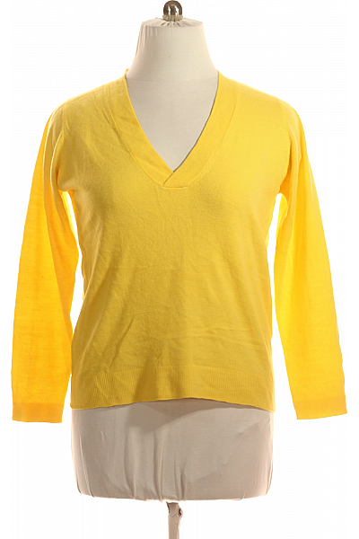 Dámský Pulovr Žlutý Vel. 44