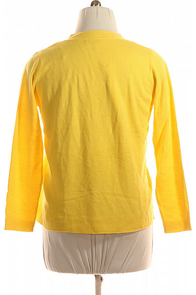 Dámský Pulovr Žlutý Vel. 44