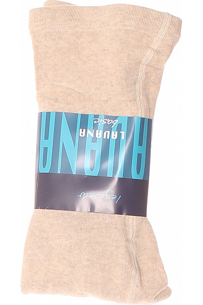 Dámské Silonky Béžové Second Hand Vel. 46/48