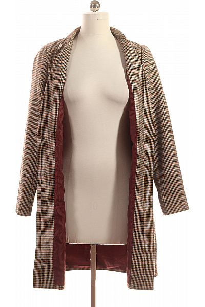 Krátký Dámský Kabát Hnědý New Look Vel. 40