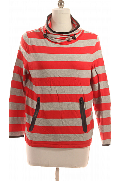 Dámské Tričko Červené TAIFUN Second Hand Vel. 40