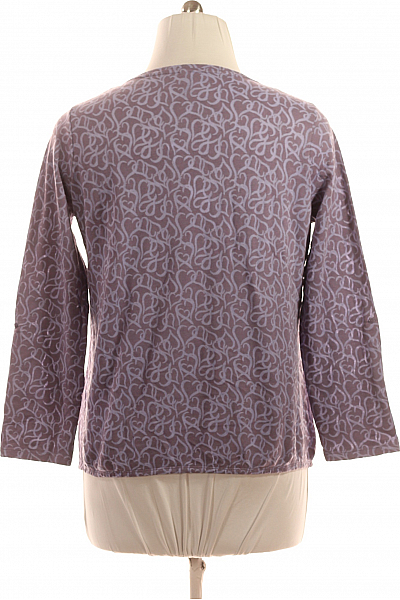 Dámské Tričko Fialové Second hand Vel. 44