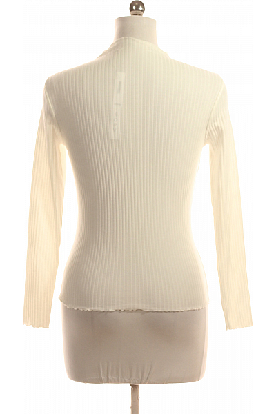  Halenka Pletená Bílá Second hand