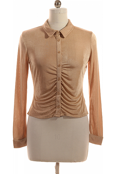Dámská Košile Béžová Vel. M