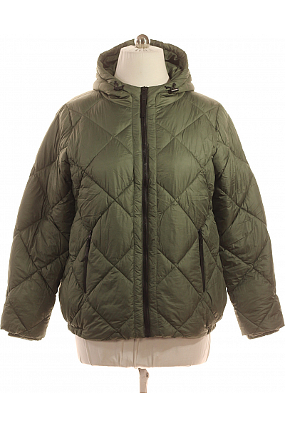 Gina Zimní Dámská Bunda Zelená Vel. 46