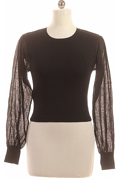 MANGO Společenská  Halenka Černá Vel.  M