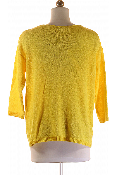  Halenka Pletená Žlutá Vel. S