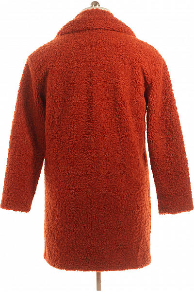 Canda Krátký Dámský Kabát Červený Second hand Vel. 38