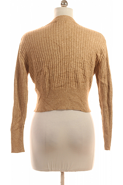 PULL&BEAR Dámský Svetr Hnědý Second hand Vel. M