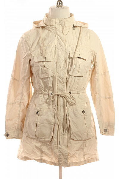 Dámská Přechodné Bundy Béžová Second hand Vel. L