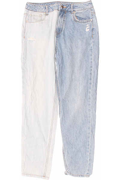 Roztrhané Dámské Džíny Modré Second Hand Vel. 36