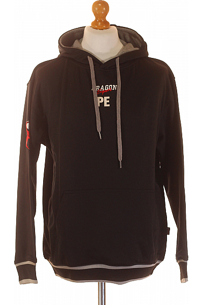 Pánská Mikina Černá Vel. M/L