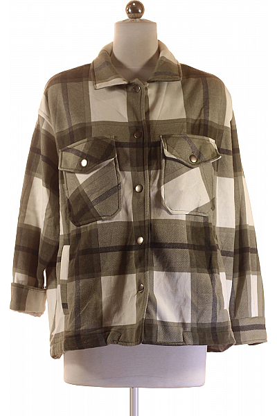 Dámský Kabát Barevný Second Hand Vel. S