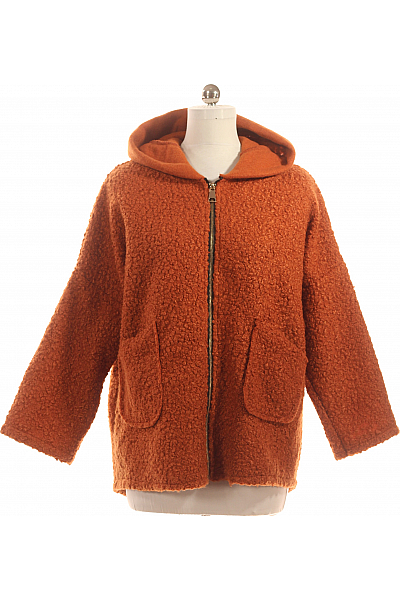 Dámský Kabát Hnědý Second Hand