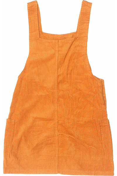 Bershka Šaty Oranžové Vel. M