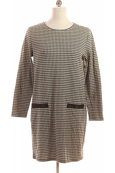 Šaty Černobílé Vel. L