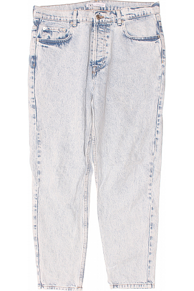 Bootcut Dámské Džíny Modré ZARA Second hand Vel. 44
