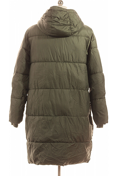 Esmara Dámská Zimní Dlouhá Bunda Zelená Vel. 40/42