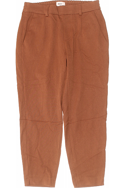 Dámské Kalhoty Hnědé OBJECT Second Hand Vel. 38