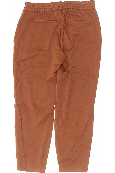 Dámské Kalhoty Hnědé OBJECT Second hand Vel. 38