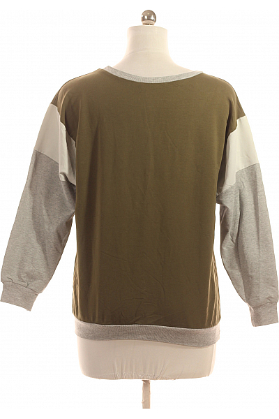 Dámská Mikina Bez Zapínání Zelená