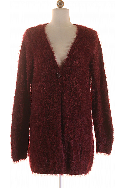 Dámský Cardigan Vínový Vel. S