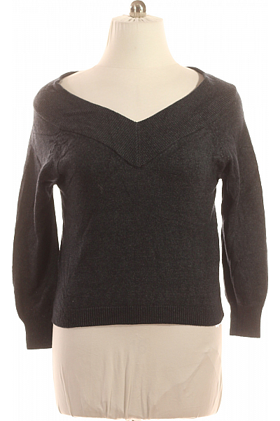 Dámský Svetr Šedý Vel. L