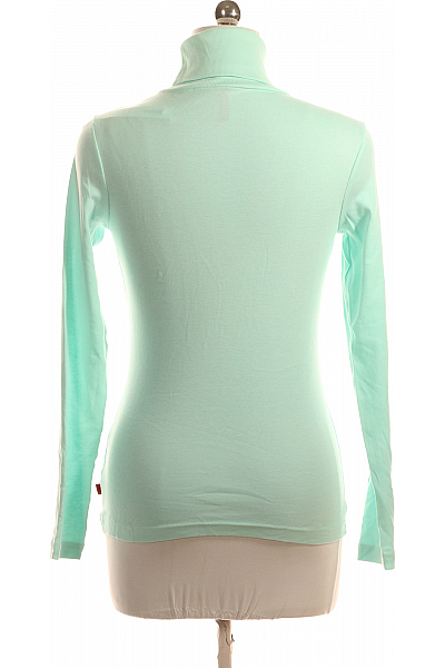 S.OLIVER Dámské Tričko Modrý Second hand Vel. M