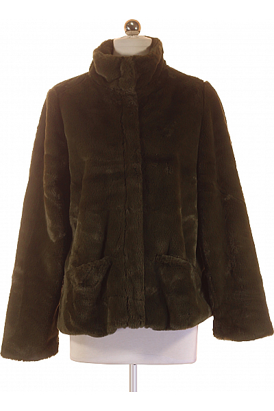 Gina Dámský Kožich Zelený Vel. 36