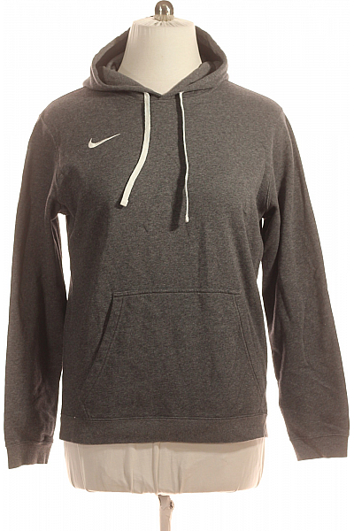 Sportovní Pánská Mikina Šedá Nike Vel. L