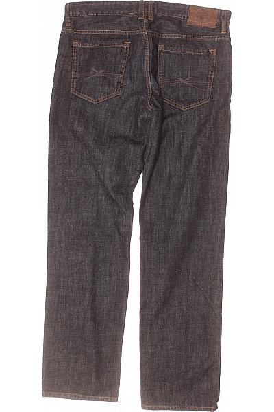 Pánské Rovné Džíny Černé S.OLIVER Vel. 32/32