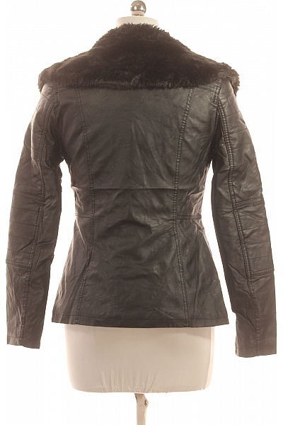 Dámská Přechodné Bundy Černá Second hand Vel. 38