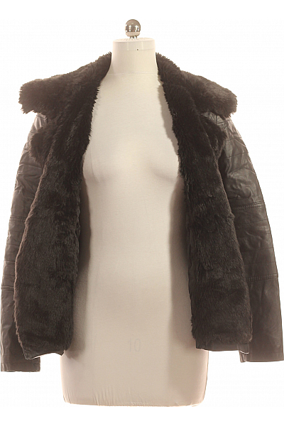 Dámská Přechodné Bundy Černá Second hand Vel. 38