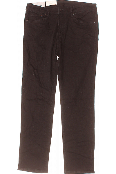 Pánské Rovné Džíny Černé Vel. 32/33