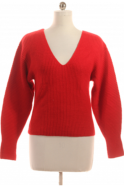 Dámský Svetr Červený Vel.  M