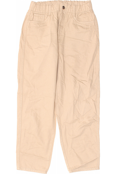 Dámské Kalhoty Béžové Vel. 38