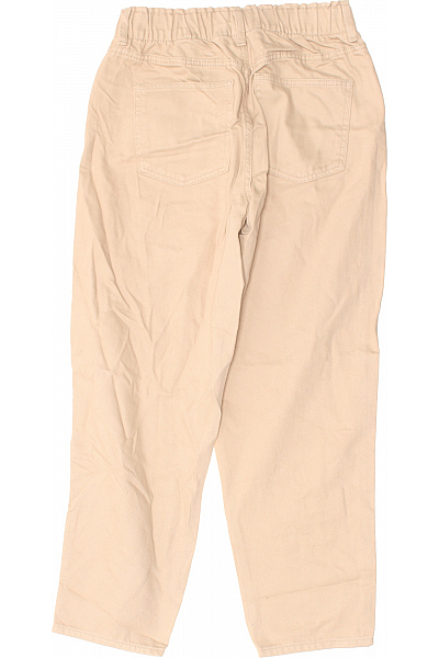 Dámské Kalhoty Béžové Vel. 38