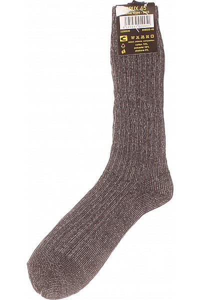  Ponožky Šedé Vel. 45