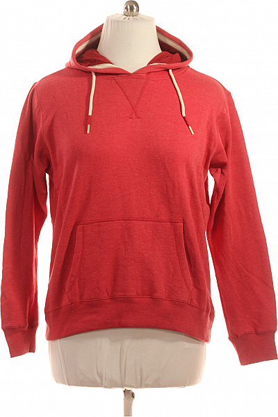Dámská Mikina Bez Zapínání Červená Vel. XXL