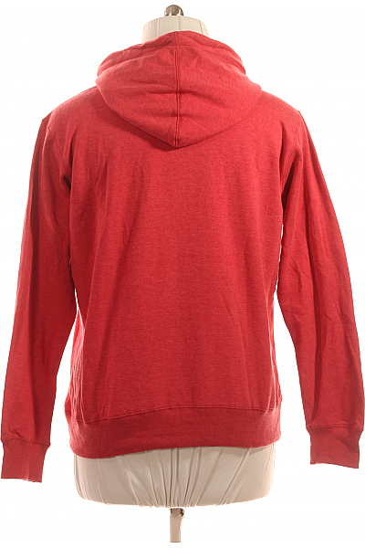 Dámská Mikina Bez Zapínání Červená Vel. XXL