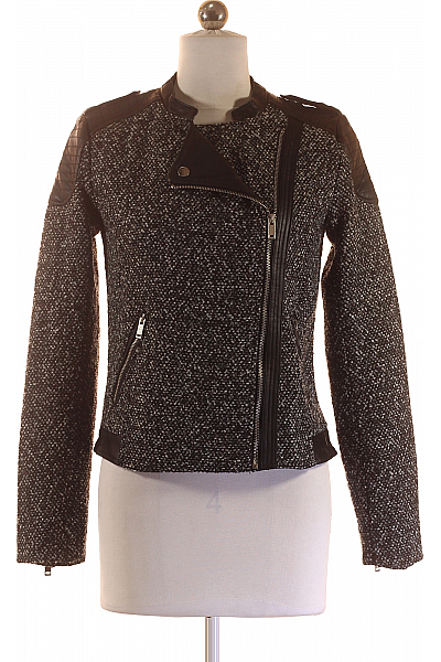 Dámská Bunda Černobílý Primark Vel. 34