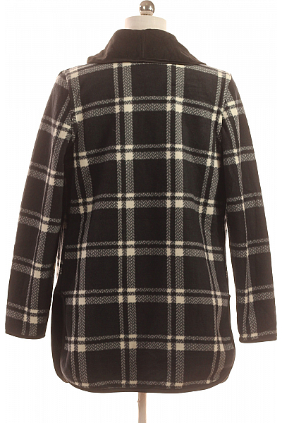 Krátký Dámský Kabát Černý