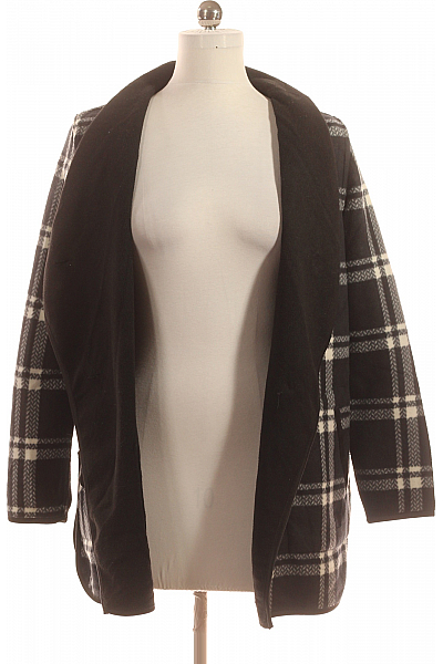 Krátký Dámský Kabát Černý