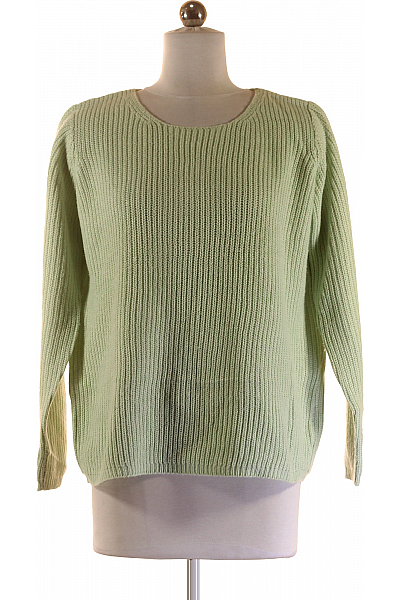 Dámský Pulovr Zelený Vel. S